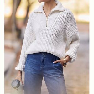 Varley Natalia half-zip sweater